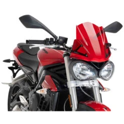 Puig 9999 Naked New Generation Sport Windshield Triumph Street Triple S (2017-) 11 Puig 9999 Naked New Generation Sport Windshield Triumph Street Triple S (2017-) -Scootik Bike Shop puig 9999 naked new sport windshield image5