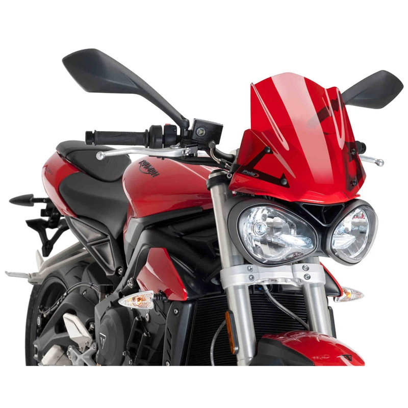 Puig 9999 Naked New Generation Sport Windshield Triumph Street Triple S (2017-) 7 Puig 9999 Naked New Generation Sport Windshield Triumph Street Triple S (2017-) - Image 5