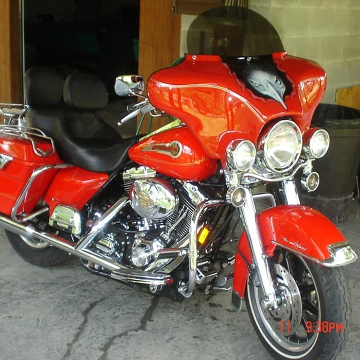 Reckless Motorcycles Batwing Fairing With Stereo For Road King 8 Reckless Motorcycles Batwing Fairing With Stereo For Road King - Image 6