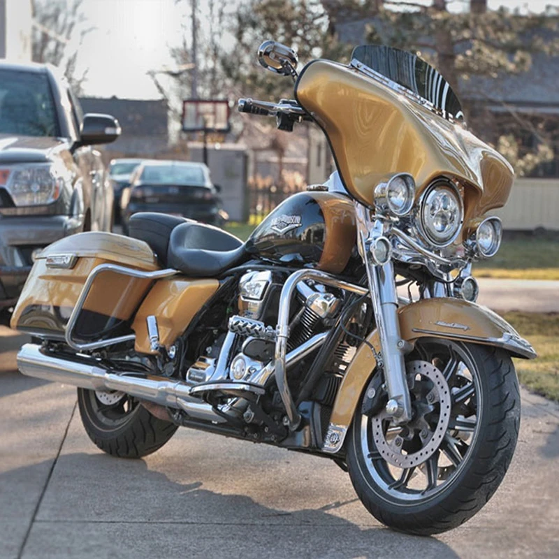 Reckless Motorcycles Batwing Fairing With Stereo For Road King 4 Reckless Motorcycles Batwing Fairing With Stereo For Road King - Image 2