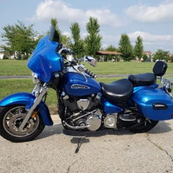 Reckless Motorcycles Batwing Fairing With Stereo For Yamaha Road Star -Scootik Bike Shop reckless batwing fairing yamaha roadstar b