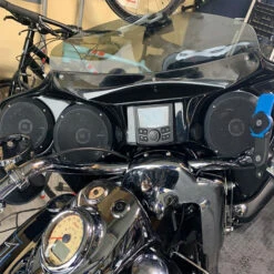 Reckless Batwing Fairing With Stereo For Indian Chief Vintage 2012-up -Scootik Bike Shop reckless fairing indian chief vintage b