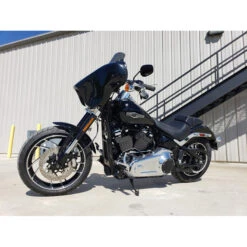 Reckless Motorcycles Batwing Fairing With Stereo For Sport Glide -Scootik Bike Shop reckless hdsg batwing fairing stereo sport glide image7