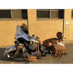 Reckless Motorcycles IS Batwing Fairing With Stereo For Indian Springfield -Scootik Bike Shop reckless icdh batwing fairing stereo dark horse image12 2