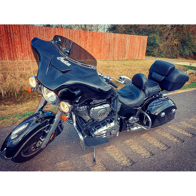 Reckless Motorcycles Batwing Fairing With Stereo For Indian Chief Dark Horse 7 Reckless Motorcycles Batwing Fairing With Stereo For Indian Chief Dark Horse - Image 5