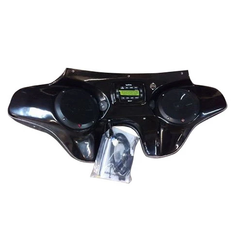 Reckless Motorcycles Batwing Fairing With Stereo Dyna Breakout 3 Reckless Motorcycles Batwing Fairing With Stereo Dyna Breakout