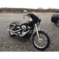 Reckless Motorcycles DSGLIDE Batwing Fairing With Stereo For Super Glide Custom (2007-) -Scootik Bike Shop reckless motorcycles dsglide batwing fairing image6