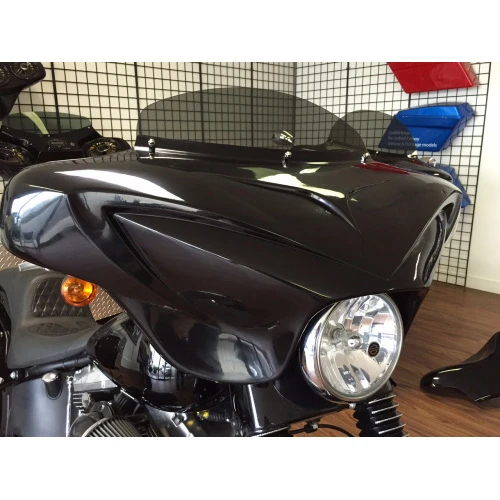 Reckless Dark Night Batwing Fairing For Harley, Honda, And Yamaha Motorcycles 4 Reckless Dark Night Batwing Fairing For Harley, Honda, And Yamaha Motorcycles - Image 2