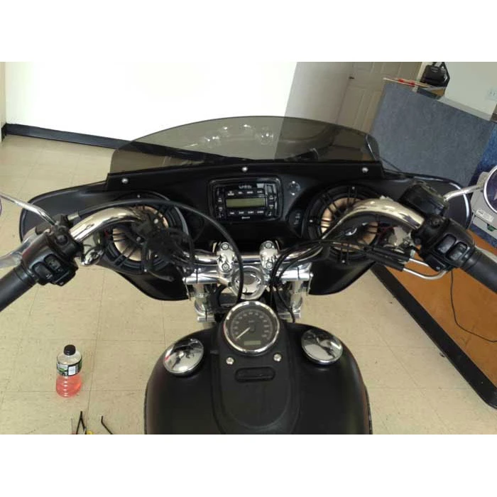 Reckless Motorcycles HDLOWR1 Batwing Fairing With Stereo For Dyna Low Rider (2006-2010) 9 Reckless Motorcycles HDLOWR1 Batwing Fairing With Stereo For Dyna Low Rider (2006-2010) - Image 7