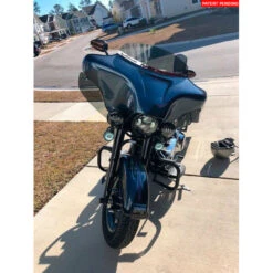 Reckless Motorcycles Night Fury Batwing Fairing With Stereo -Scootik Bike Shop reckless motorcycles hdnigry batwing fairing image2