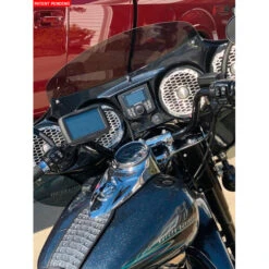 Reckless Motorcycles Night Fury Batwing Fairing With Stereo -Scootik Bike Shop reckless motorcycles hdnigry batwing fairing image6