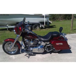 Reckless Motorcycles Batwing Fairing With Stereo Harley Softail Slim (2011-) -Scootik Bike Shop reckless motorcycles hdslimss batwing fairing image9