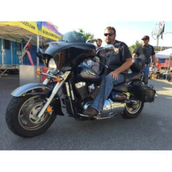 Reckless Motorcycles INT11 Batwing Fairing With Stereo Suzuki Intruder LC (1998-2004)