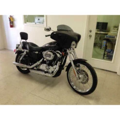 Reckless Motorcycles SP010 Batwing Fairing With Stereo Harley Sportster 1200C (2011-) -Scootik Bike Shop reckless motorcycles sp010 batwing fairing image5