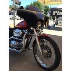 Reckless Motorcycles Batwing Fairing With Stereo Harley Sportster 1200C (1996) & (00-10) 16 Reckless Motorcycles Batwing Fairing With Stereo Harley Sportster 1200C (1996) & (00-10) -Scootik Bike Shop reckless motorcycles sp04 batwing fairing image7