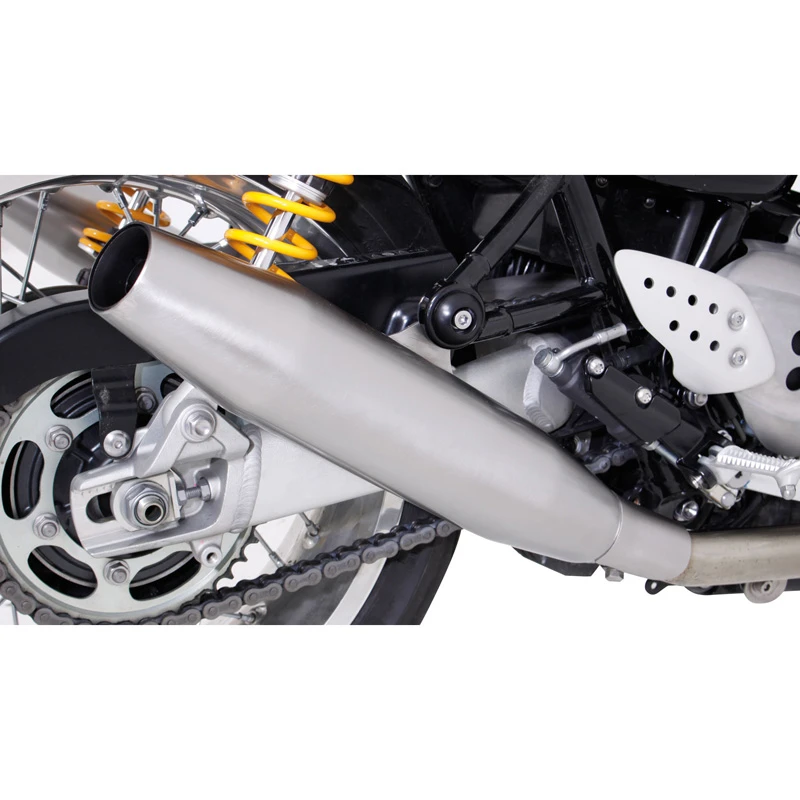 Remus 007502 918516LR Tapered Slip-on Exhaust, Stainless Steel For Triumph Thruxton 1200/R '16- 3 Remus 007502 918516LR Tapered Slip-on Exhaust, Stainless Steel For Triumph Thruxton 1200/R '16-