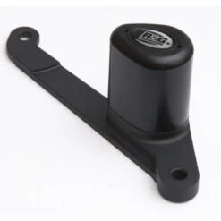 R&G Aero Style Frame Sliders "No Cut" For Triumph 675 Daytona '06-up White -Scootik Bike Shop rg aero frame sliders triumph 675 daytona 08