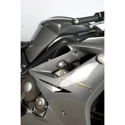R&G Aero Style Frame Sliders "No Cut" For Triumph Daytona 675R 4 R&G Aero Style Frame Sliders "No Cut" For Triumph Daytona 675R - Image 2