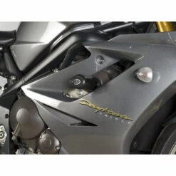 R&G Aero Style Frame Sliders "No Cut" For Triumph Daytona 675R 11 R&G Aero Style Frame Sliders "No Cut" For Triumph Daytona 675R -Scootik Bike Shop rg aero frame sliders triumph daytona 675r 05