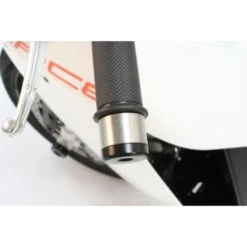 R&G BE0040BK Bar End Sliders For KTM RC8 (2008-current) And KTM RC8R (2009-current) -Scootik Bike Shop rg be0040bk bar end sliders ktm rc8 rc8r 2