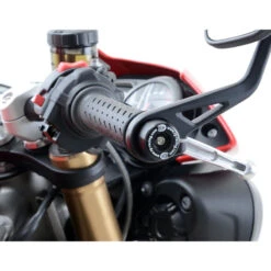 R&G BE0102BK Bar End Sliders Triumph Speed Triple S / R (2016-current) -Scootik Bike Shop rg be0102bk bar end sliders image2