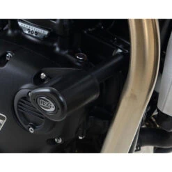 R&G CP0407BL Aero Frame Sliders Triumph Thruxton 1200 / R / Street Twin 2016-up -Scootik Bike Shop rg cp0407bl aero frame sliders image3