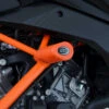 R&G CP0500OR No-Cut Aero Style Crash Protectors, Orange For KTM RC 125/200/390 (2014-) 2 R&G CP0500OR No-Cut Aero Style Crash Protectors, Orange For KTM RC 125/200/390 (2014-) -Scootik Bike Shop rg cp0500or no cut aero style crash protectors