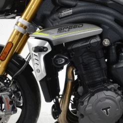 R&G CP0532BL Aero Style Crash Protectors For Triumph Speed Triple 1200 RS (2021-) -Scootik Bike Shop rg cp0532bl aero style crash protectors image3