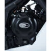 R&G ECC0190BK Engine Case Cover, Left For Triumph Street Triple RX (2015-current) -Scootik Bike Shop rg ecc0190bk engine case cover left rx image1