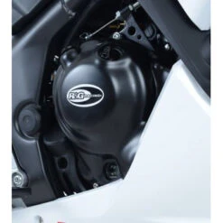 R&G ECC0190BK Engine Case Cover, Left For Triumph Street Triple RX (2015-current) -Scootik Bike Shop rg ecc0190bk engine case cover left rx image3