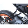 R&G EH0080BK Exhaust Hanger For KTM RC 125 / 390 (2017-) -Scootik Bike Shop rg eh0080bk exhaust hanger
