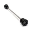 R&G FSS0002BK Front Spindle Sliders, Black For Triumph Street Triple 765 / Daytona 765 -Scootik Bike Shop rg fss0002bk front spindle sliders black