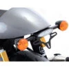 R&G LP0201BK Tail Tidy License Plate Holder Triumph Thruxton 1200 / R 2016-up -Scootik Bike Shop rg lp0201bk tail tidy licence plate holder