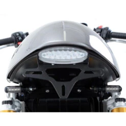 R&G LP0201BK Tail Tidy License Plate Holder Triumph Thruxton 1200 / R 2016-up -Scootik Bike Shop rg lp0201bk tail tidy licence plate holder image3