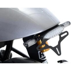 R&G LP0201BK Tail Tidy License Plate Holder Triumph Thruxton 1200 / R 2016-up -Scootik Bike Shop rg lp0201bk tail tidy licence plate holder image4