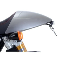 R&G LP0201BK Tail Tidy License Plate Holder Triumph Thruxton 1200 / R 2016-up -Scootik Bike Shop rg lp0201bk tail tidy licence plate holder image5
