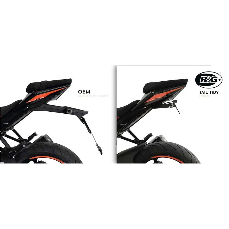 R&G LP0347BK Tail Tidy, Black For KTM RC 390 & RC 125 (2022-) 5 R&G LP0347BK Tail Tidy, Black For KTM RC 390 & RC 125 (2022-) - Image 3