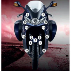 R&G SCPTRI002 Second Skin Paint Protection Film For Triumph Sprint GT (2010-2013) -Scootik Bike Shop rg racing scptri002 paint protection film image5