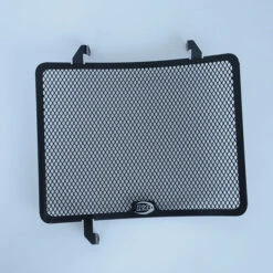 R&G RAD0185 Radiator Guard For Triumph Street Triple RX (2015-) -Scootik Bike Shop rg rad0185bk radiator guard image2