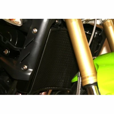 R&G Radiator Guard Titanium For Triumph Street Triple '07-'12 4 R&G Radiator Guard Titanium For Triumph Street Triple '07-'12 - Image 2