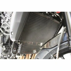 R&G Radiator Guard Black For Triumph Speed Triple '06-'08 -Scootik Bike Shop rg radiator guard triumph speed triple 08 02