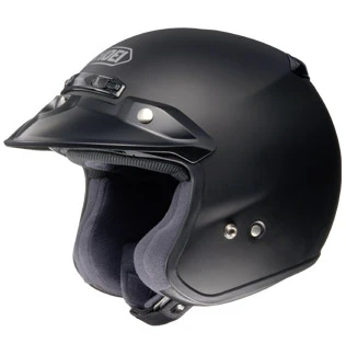 Shoei RJ-Platinum R Open Face Helmet Matte Black 3 Shoei RJ-Platinum R Open Face Helmet Matte Black