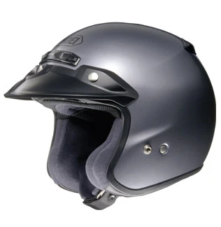 Shoei RJ-Platinum R Open Face Helmet Pearl Grey 3 Shoei RJ-Platinum R Open Face Helmet Pearl Grey