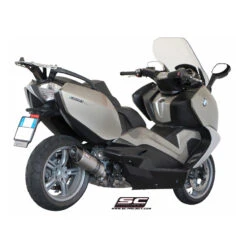 SC-Project B15-12C Oval Exhaust For BMW C650GT (2016-) -Scootik Bike Shop sc project b15 12c oval exhaust image5