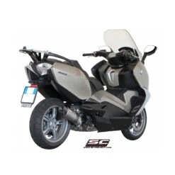 SC-Project B15-12C Oval Exhaust For BMW C650GT (2016-) -Scootik Bike Shop sc project b15 12c oval exhaust image6