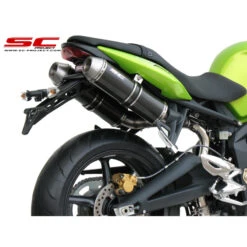 SC-Project T02-14C GP-EVO High Mount Exhaust For Triumph Street Triple / R (2007-2012)