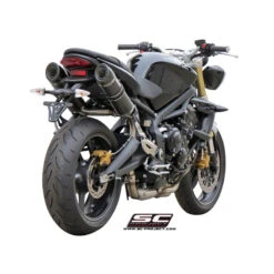 SC-Project T02-28C GP-Tech Exhaust For Triumph Street Triple / R (2007-2012) -Scootik Bike Shop sc project t02 28c gp tech exhaust image3