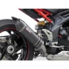 SC-Project T05-L01C Oval Low Mount Slip-on Exhaust, Carbon Triumph Speed Triple '11-'15 -Scootik Bike Shop sc project t05 l01c oval low mount slip on exhaust