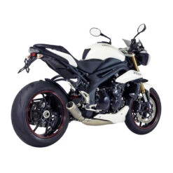 SC-Project T05-LT38T CR-T Slip-on Exhaust, Titanium For Triumph Speed Triple '11-'15 -Scootik Bike Shop sc project t05 lt38t cr t slip on exhaust titanium image3