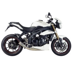 SC-Project T05-LT38T CR-T Slip-on Exhaust, Titanium For Triumph Speed Triple '11-'15 -Scootik Bike Shop sc project t05 lt38t cr t slip on exhaust titanium image4